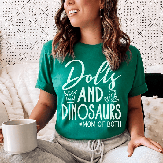 Dolls & Dinosaurs Tee shopmerchmallow Dolls & Dinosaurs Tee