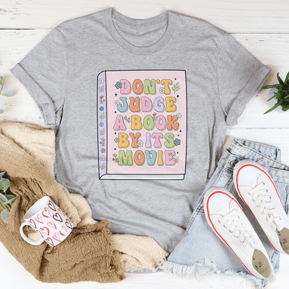 Don't Judge A Book By Its Movie Tee shopmerchmallow Don't Judge A Book By Its Movie Tee