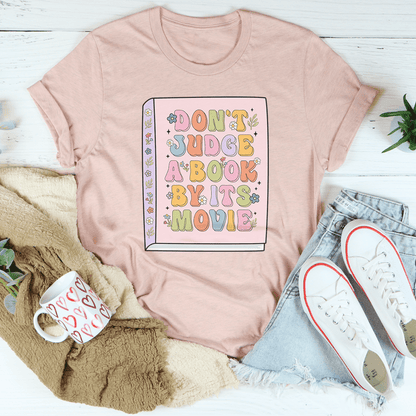 Don't Judge A Book By Its Movie Tee shopmerchmallow Don't Judge A Book By Its Movie Tee