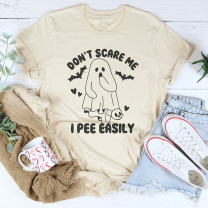 Don't Scare Me I Pee Easily Tee shopmerchmallow Don't Scare Me I Pee Easily Tee