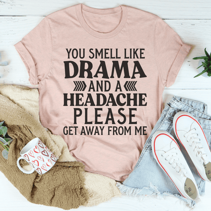 Drama And A Headache Tee shopmerchmallow Drama And A Headache Tee