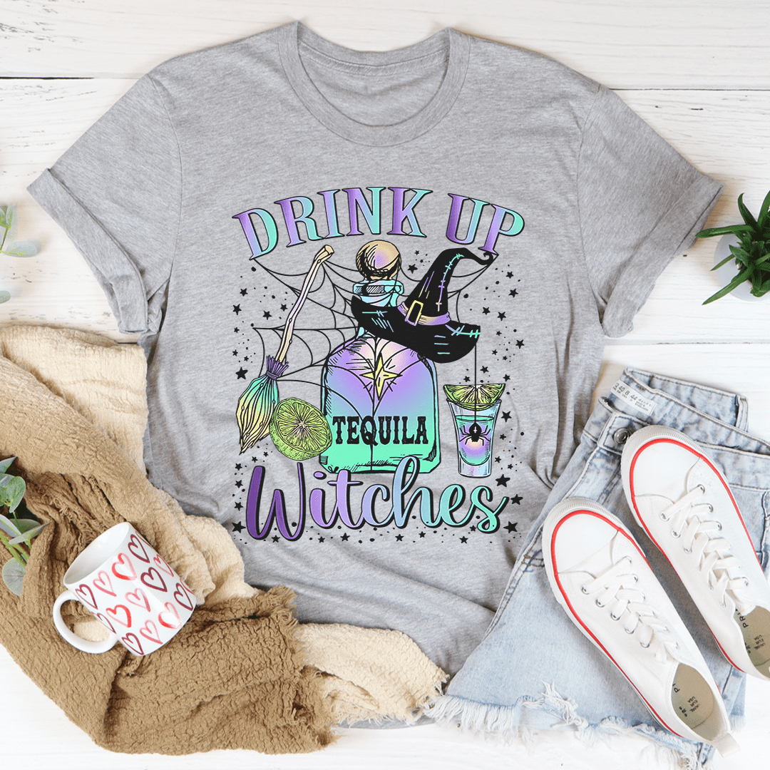 Drink Up Witches Tequila Tee shopmerchmallow Drink Up Witches Tequila Tee
