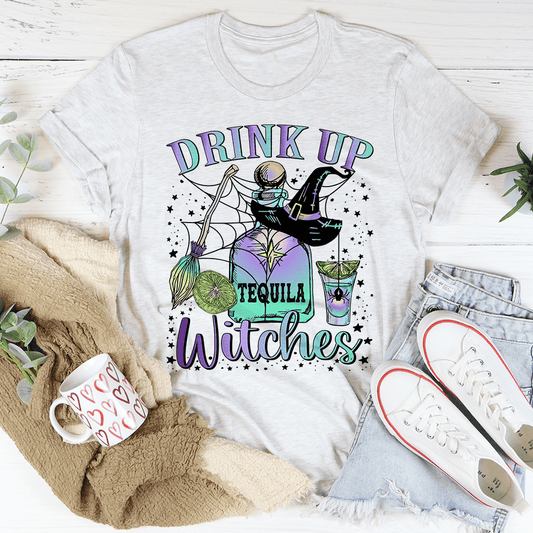 Drink Up Witches Tequila Tee shopmerchmallow Drink Up Witches Tequila Tee