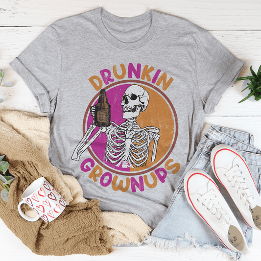 Drunkin Grownups Tee shopmerchmallow Drunkin Grownups Tee