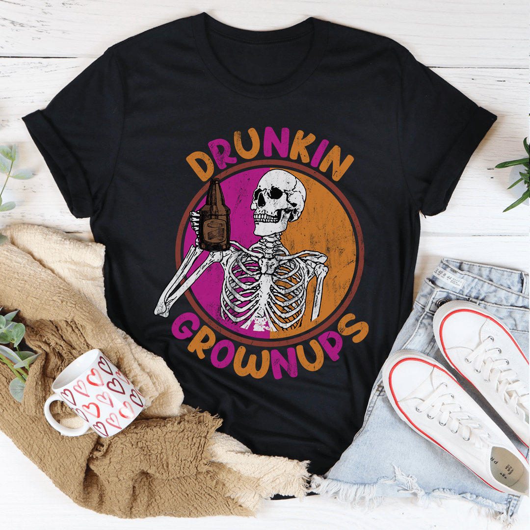 Drunkin Grownups Tee shopmerchmallow Drunkin Grownups Tee