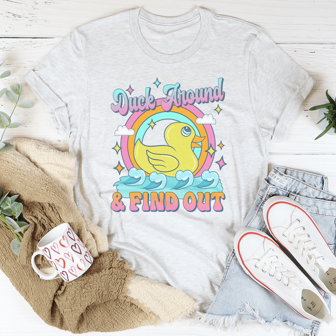 Duck Around & Find Out Tee shopmerchmallow Duck Around & Find Out Tee
