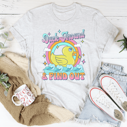 Duck Around & Find Out Tee shopmerchmallow Duck Around & Find Out Tee