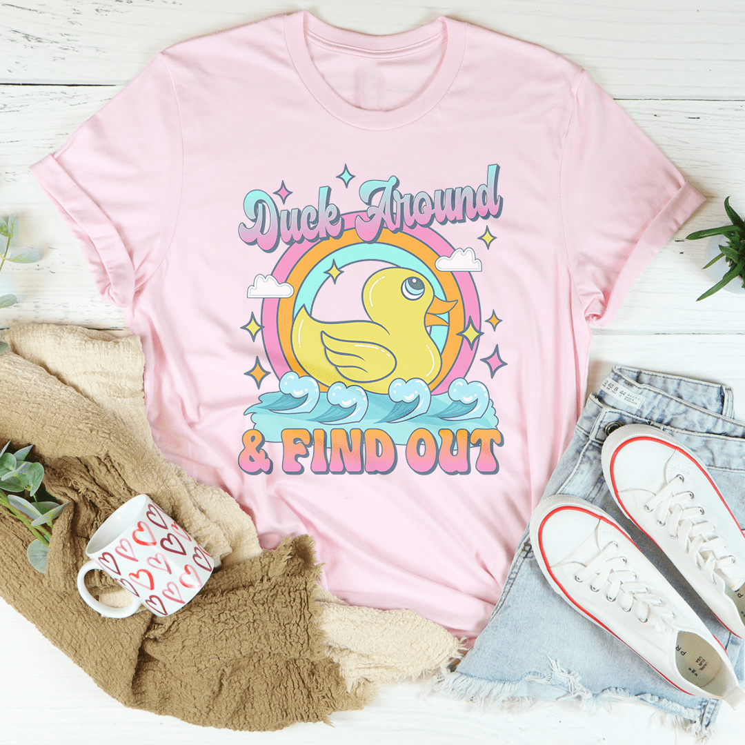 Duck Around & Find Out Tee shopmerchmallow Duck Around & Find Out Tee
