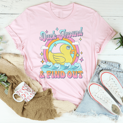 Duck Around & Find Out Tee shopmerchmallow Duck Around & Find Out Tee