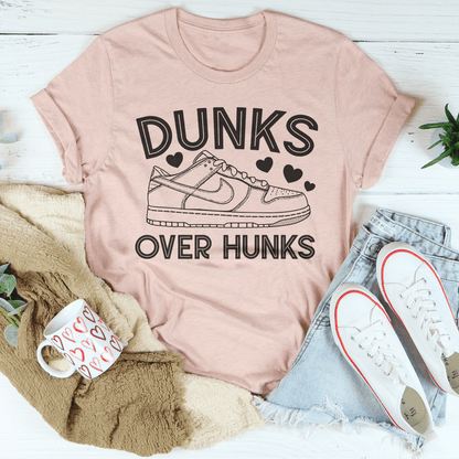 Dunks over Hunks Tee shopmerchmallow Dunks over Hunks Tee