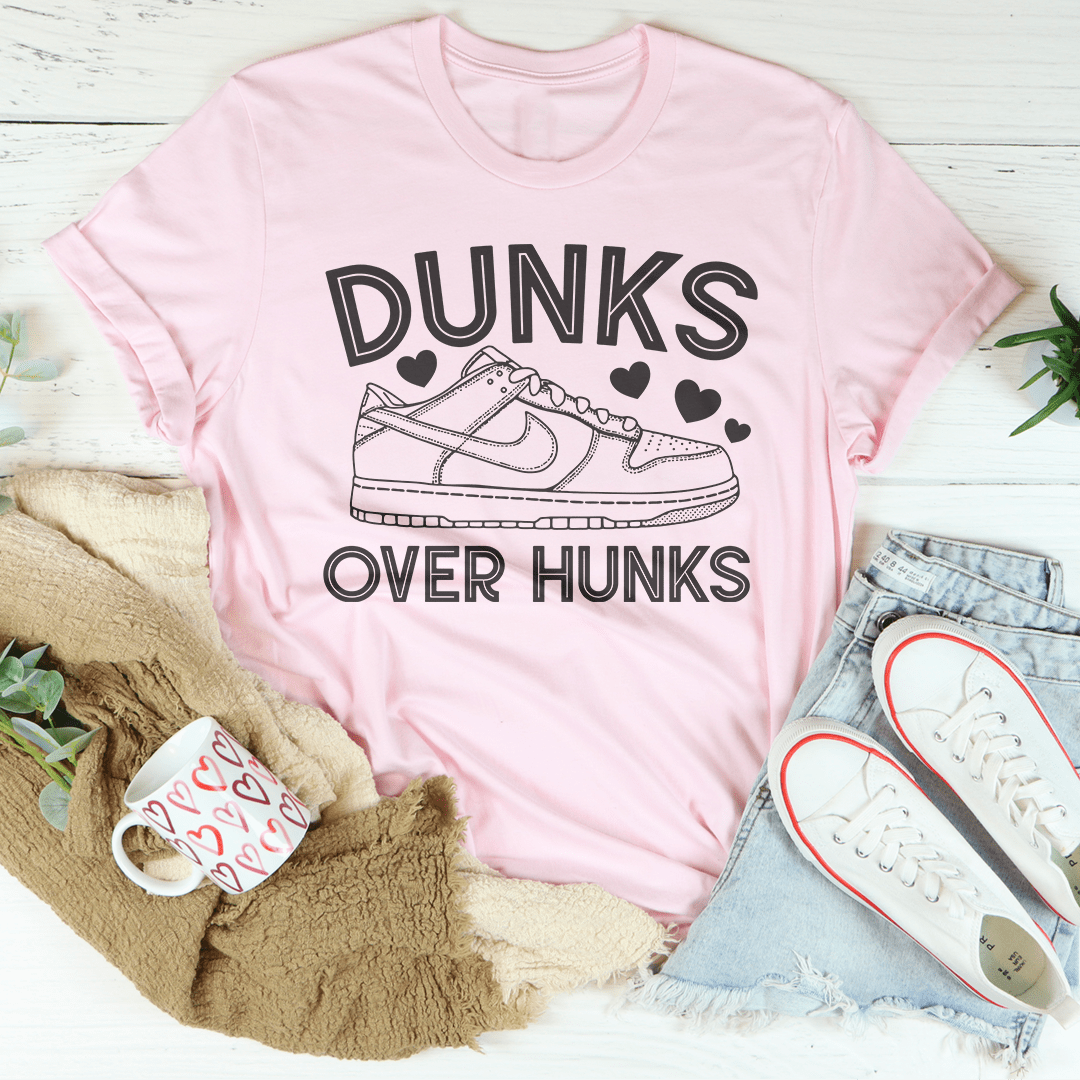 Dunks over Hunks Tee shopmerchmallow Dunks over Hunks Tee