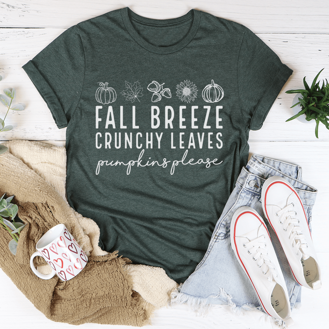 Fall Breeze Crunchy Leaves Pumpkins Please Tee shopmerchmallow Fall Breeze Crunchy Leaves Pumpkins Please Tee