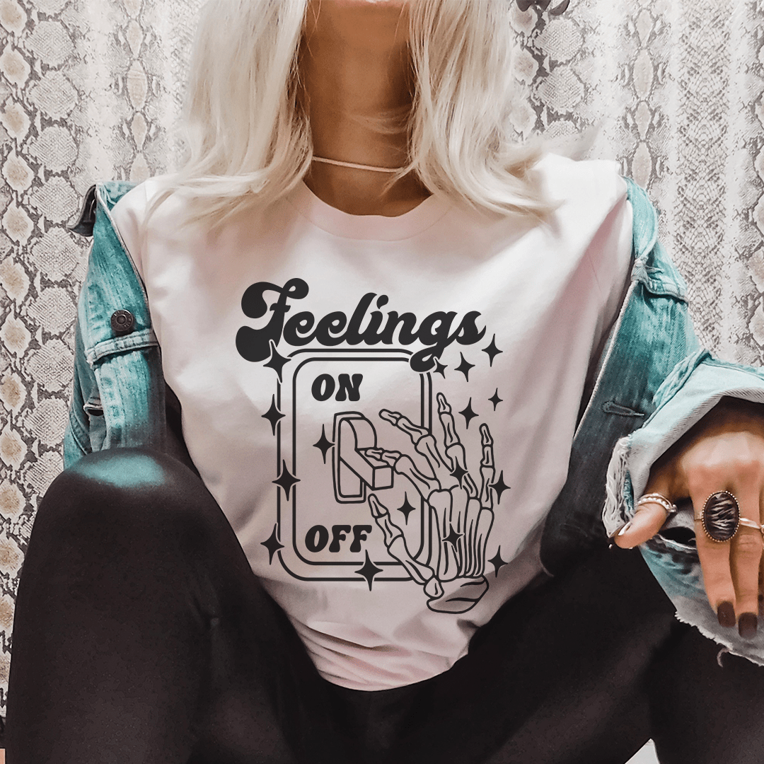Feeling On And Off Tee shopmerchmallow Feeling On And Off Tee