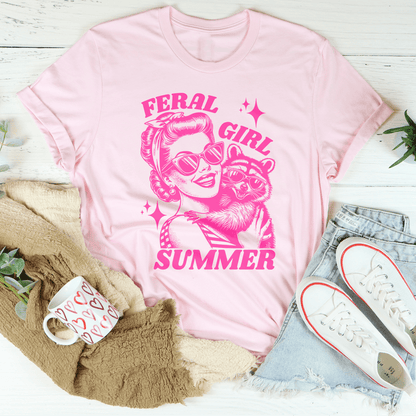Feral Girl Summer Tee shopmerchmallow Feral Girl Summer Tee
