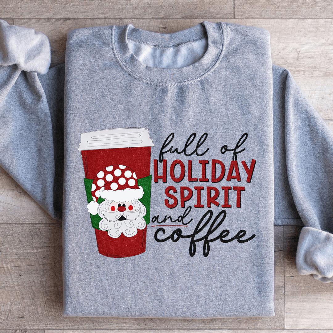 Full Of Holiday Spirit And Coffee shopmerchmallow Full Of Holiday Spirit And Coffee