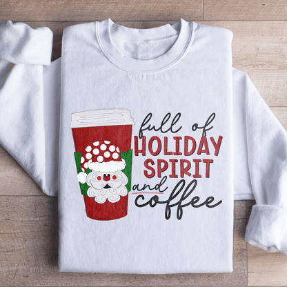 Full Of Holiday Spirit And Coffee shopmerchmallow Full Of Holiday Spirit And Coffee