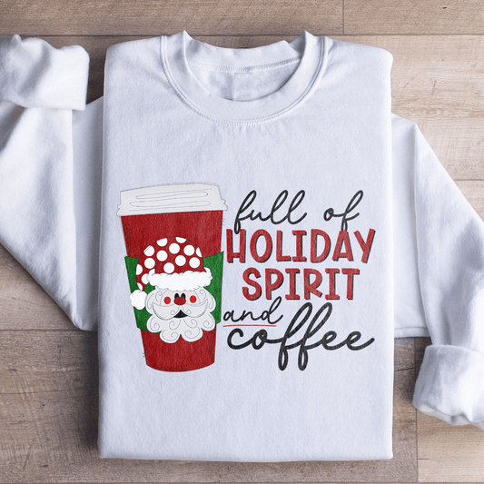 Full Of Holiday Spirit And Coffee shopmerchmallow Full Of Holiday Spirit And Coffee