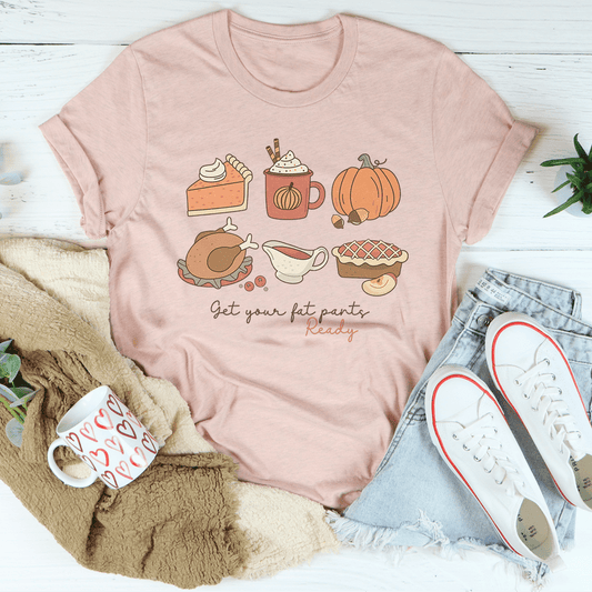 Get Your Fat Pants Ready Thanksgiving Tee shopmerchmallow Get Your Fat Pants Ready Thanksgiving Tee