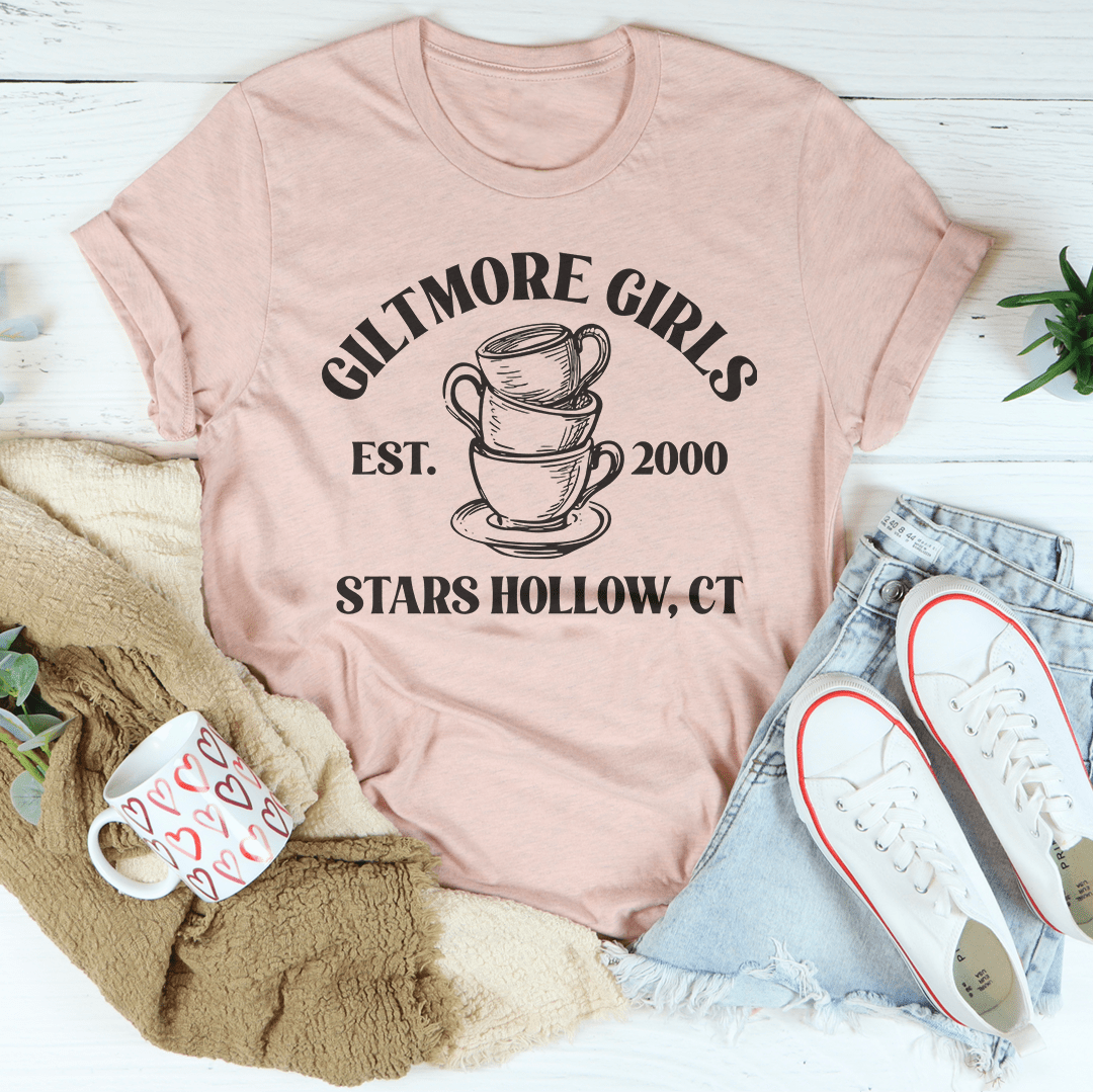 Giltmore Girls Est 2000 Stars Hollow CT Tee shopmerchmallow Giltmore Girls Est 2000 Stars Hollow CT Tee