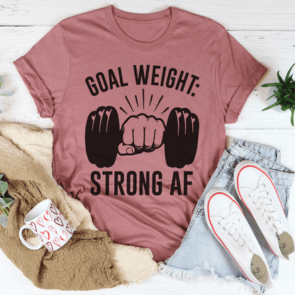 Goal Weight Tee shopmerchmallow Goal Weight Tee