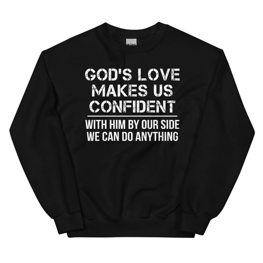 God's Love Makes Us Confident shopmerchmallow God's Love Makes Us Confident