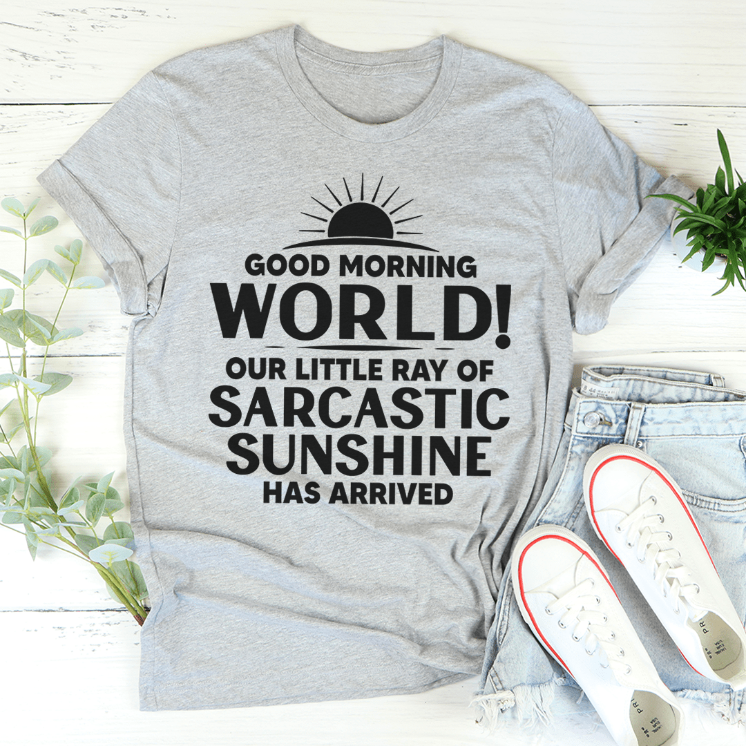 Good Morning World Tee shopmerchmallow Good Morning World Tee