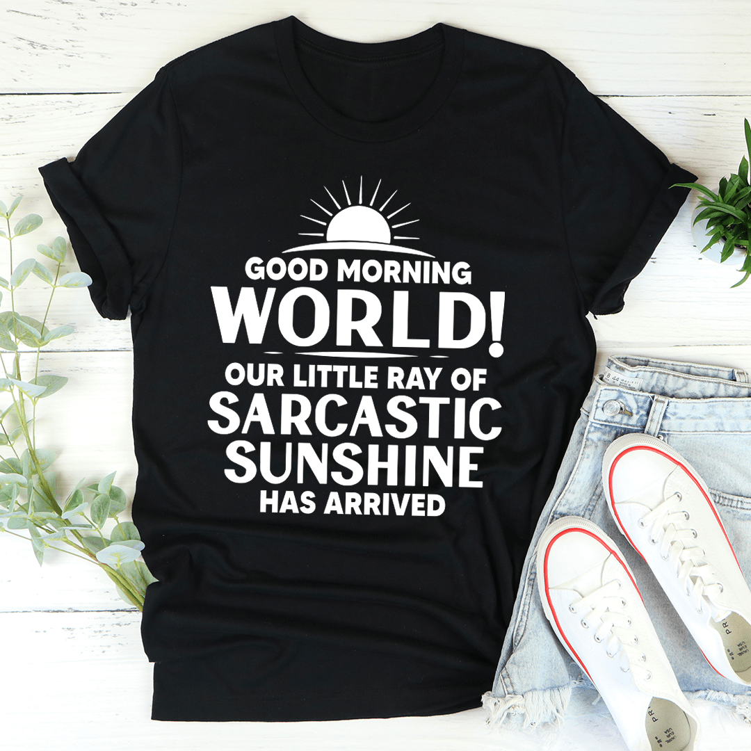 Good Morning World Tee shopmerchmallow Good Morning World Tee