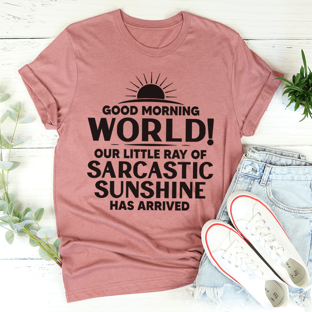 Good Morning World Tee shopmerchmallow Good Morning World Tee