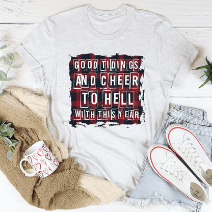 Good Tidings And Cheer Tee shopmerchmallow Good Tidings And Cheer Tee