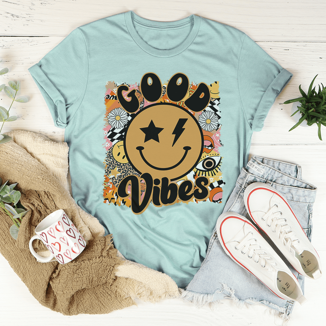 Good Vibes Tee shopmerchmallow Good Vibes Tee