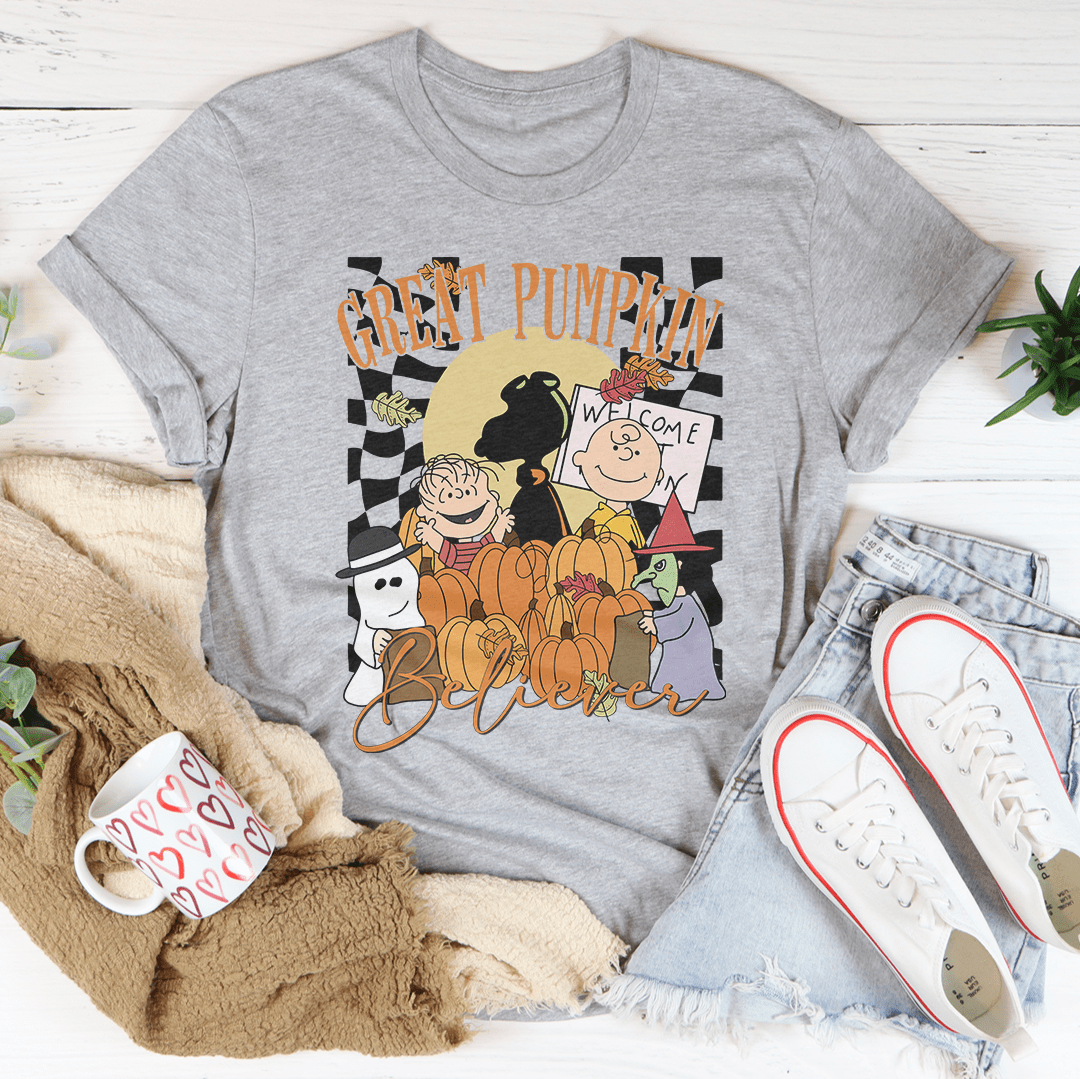 Great Pumpkin Believer Tee shopmerchmallow Great Pumpkin Believer Tee
