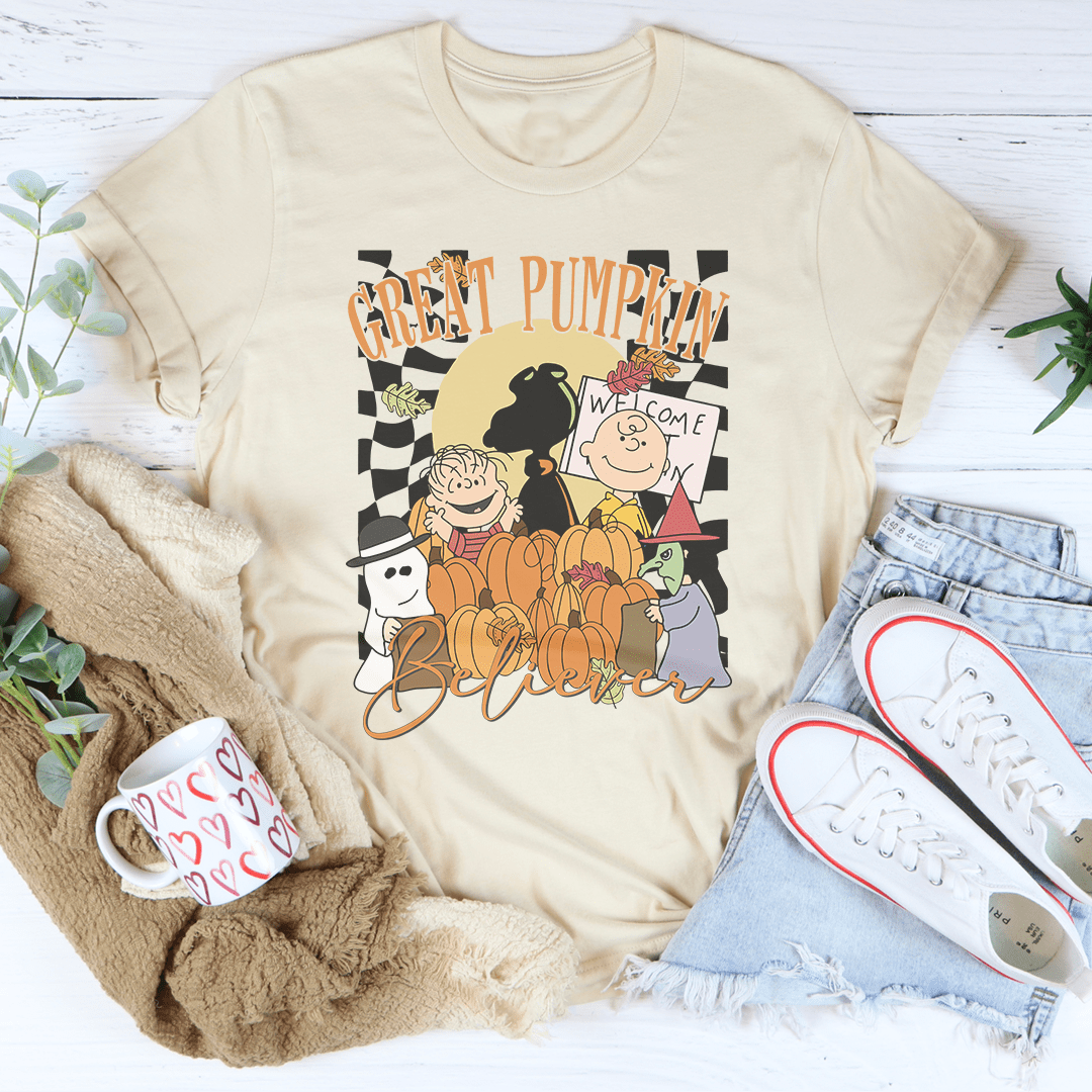 Great Pumpkin Believer Tee shopmerchmallow Great Pumpkin Believer Tee