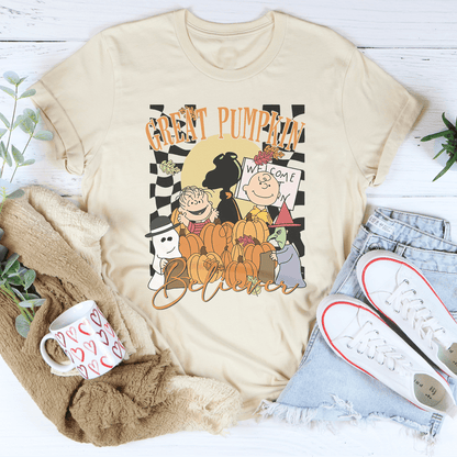 Great Pumpkin Believer Tee shopmerchmallow Great Pumpkin Believer Tee