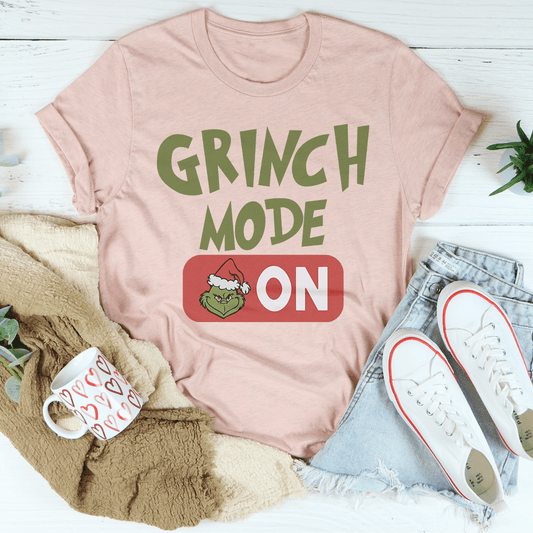 Grinch Mode On Tee