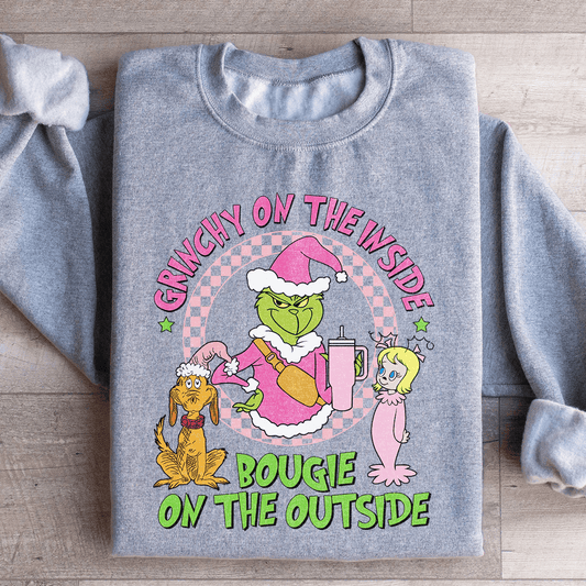 Grinchy On The Inside Bougie On The Outside shopmerchmallow Grinchy On The Inside Bougie On The Outside