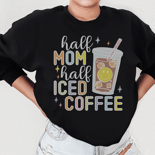 Half Mom Half Iced Coffee shopmerchmallow Half Mom Half Iced Coffee