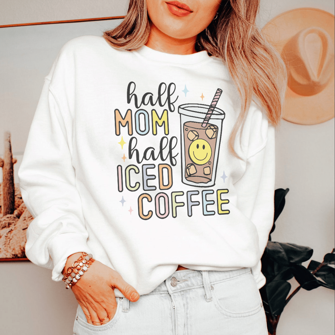 Half Mom Half Iced Coffee shopmerchmallow Half Mom Half Iced Coffee