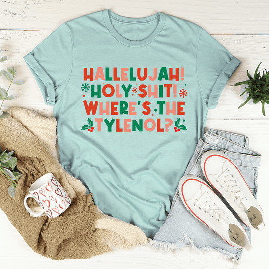 Hallelujah Christmas Tee shopmerchmallow Hallelujah Christmas Tee