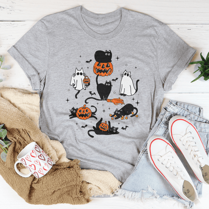 Halloween Cats Tee shopmerchmallow Halloween Cats Tee