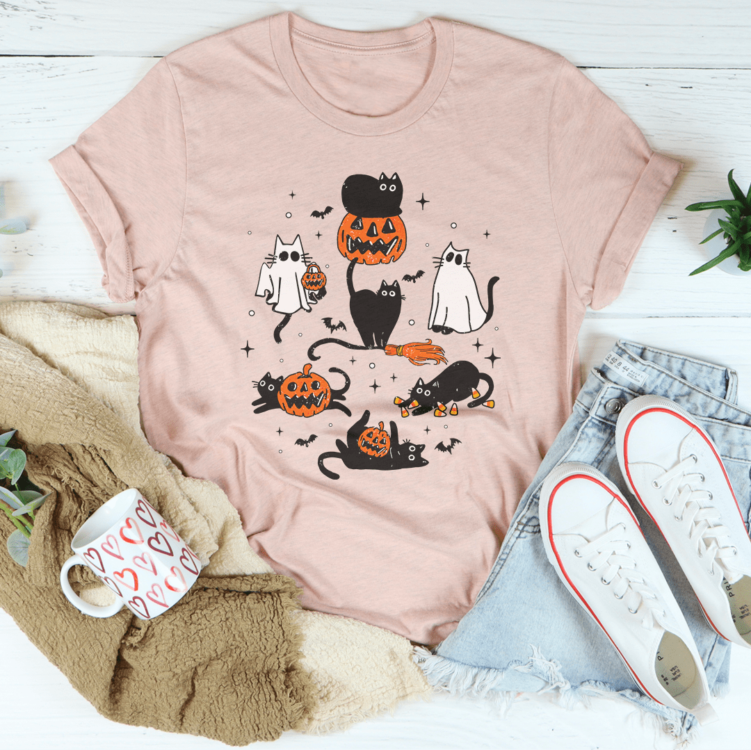 Halloween Cats Tee shopmerchmallow Halloween Cats Tee