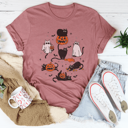 Halloween Cats Tee shopmerchmallow Halloween Cats Tee