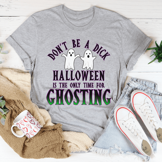 Halloween Is The Only Time for Ghosting Tee shopmerchmallow Halloween Is The Only Time for Ghosting Tee