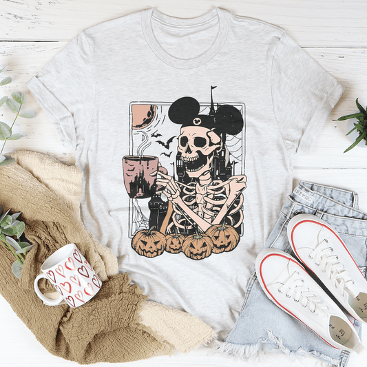 Halloween Skeleton Mouse Ears Tee shopmerchmallow Halloween Skeleton Mouse Ears Tee