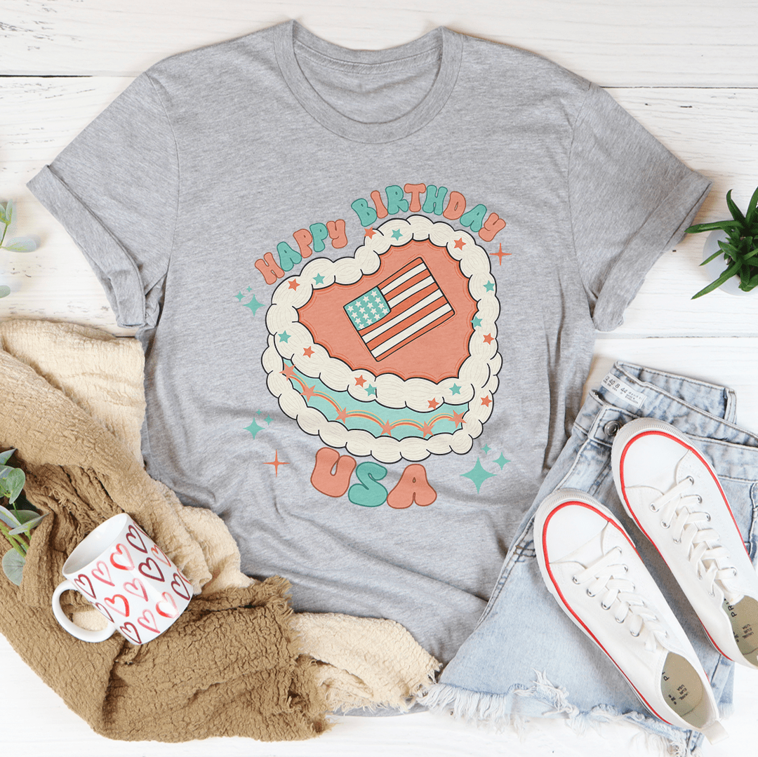 Happy Birthday America Tee shopmerchmallow Happy Birthday America Tee
