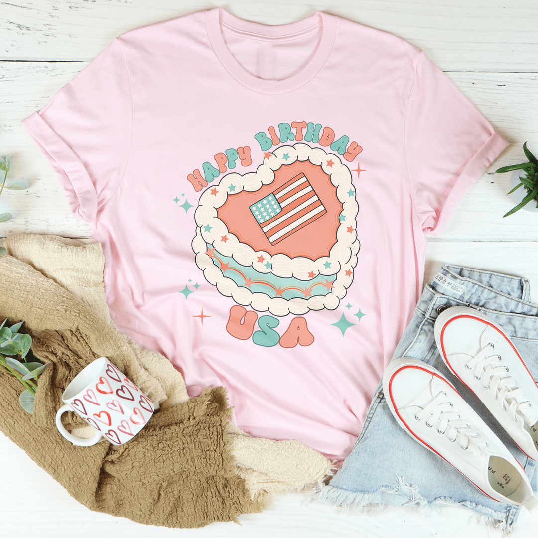 Happy Birthday America Tee shopmerchmallow Happy Birthday America Tee