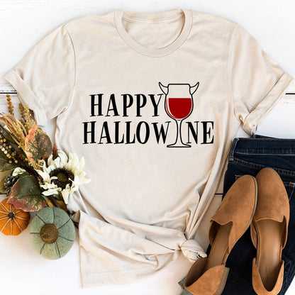 Happy Hallowine Tee shopmerchmallow Happy Hallowine Tee
