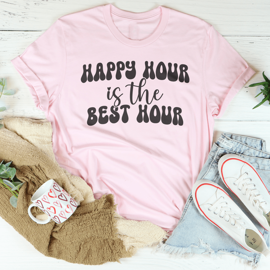 Happy Hour Is The Best Hour Tee shopmerchmallow Happy Hour Is The Best Hour Tee
