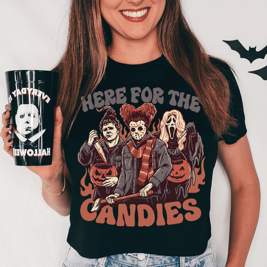 Here For The Candies Tee shopmerchmallow Here For The Candies Tee