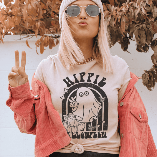 Hippie Halloween Tee shopmerchmallow Hippie Halloween Tee