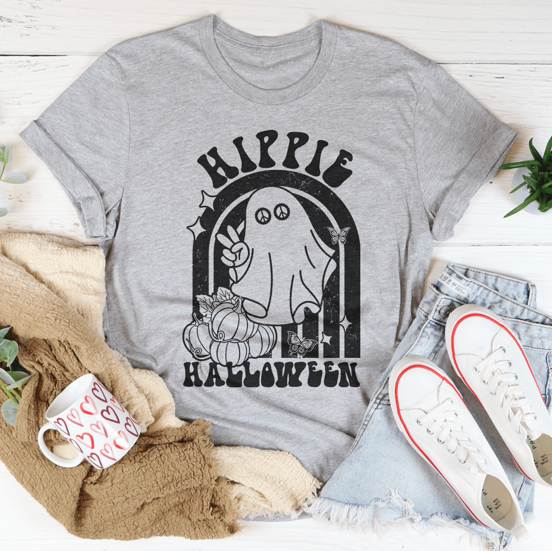 Hippie Halloween Tee shopmerchmallow Hippie Halloween Tee